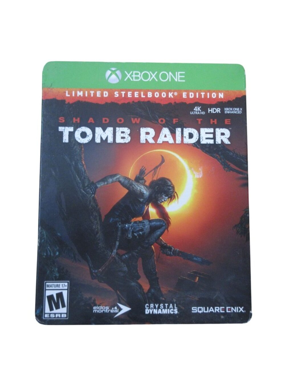 Shadow of the Tomb Raider Limited Steelbook Edition - Xbox One With Manual